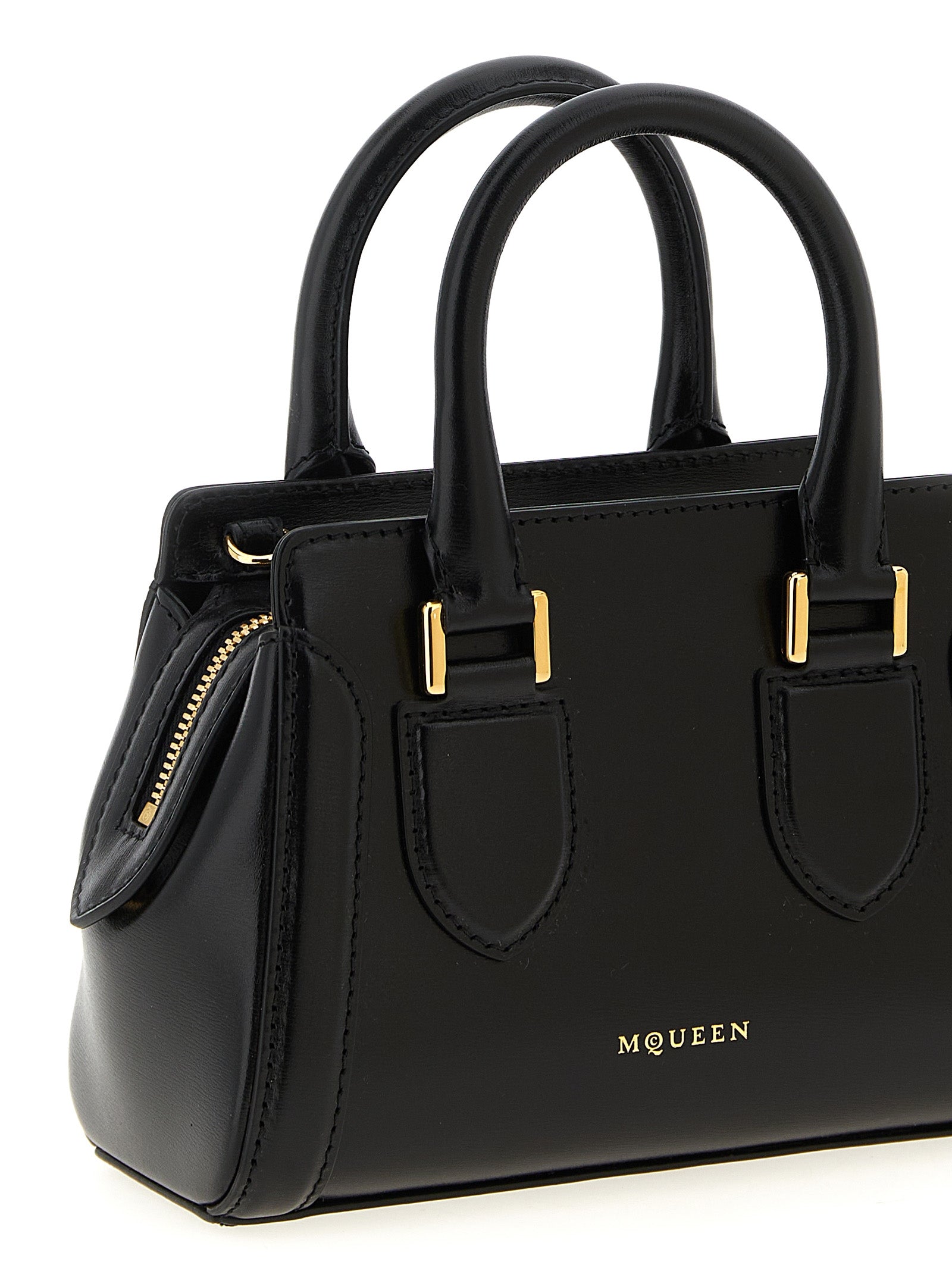 Black Calfskin Handbag Bag