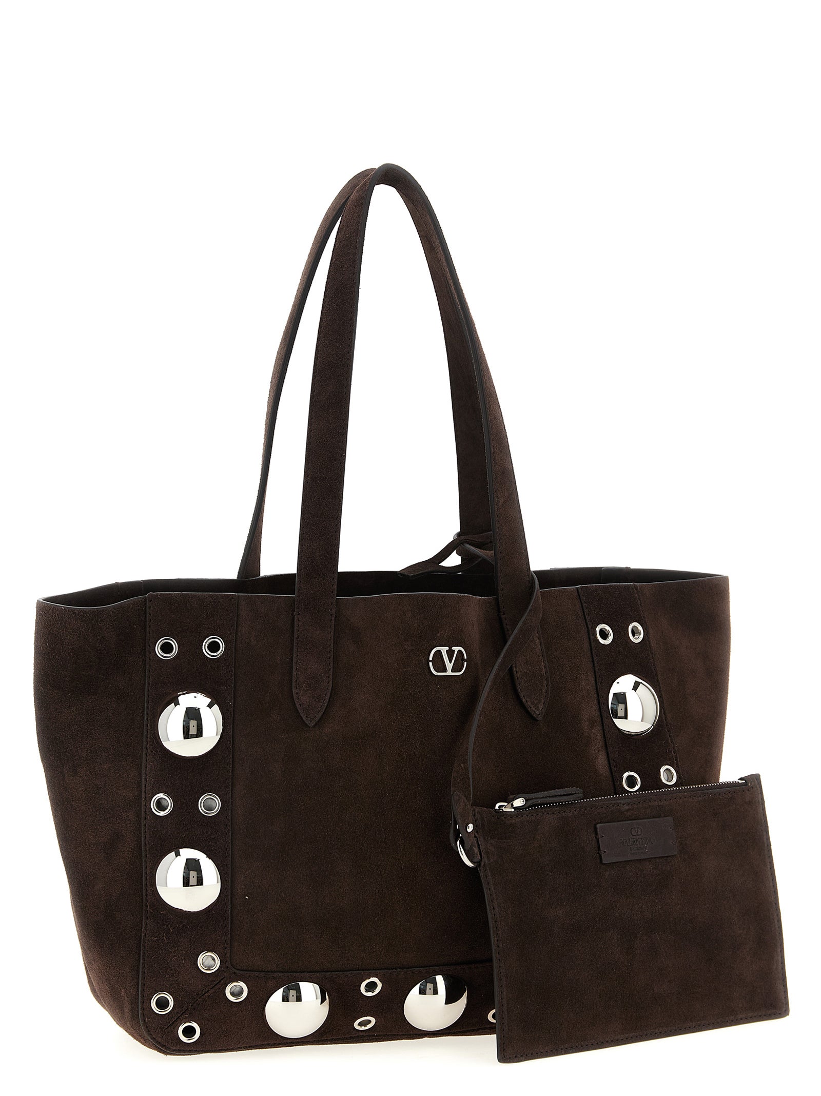 Brown Cowhide Tote Bag