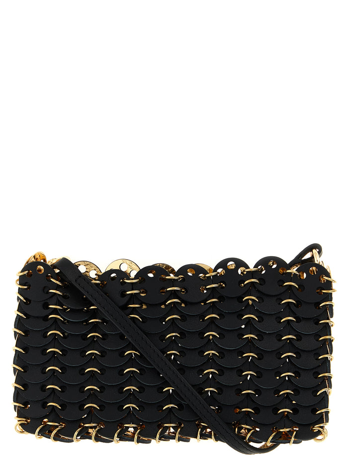 Black Calfskin Crossbody Bag