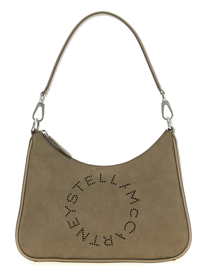 Stella McCartney 100% Polyamide shoulder bag in gray