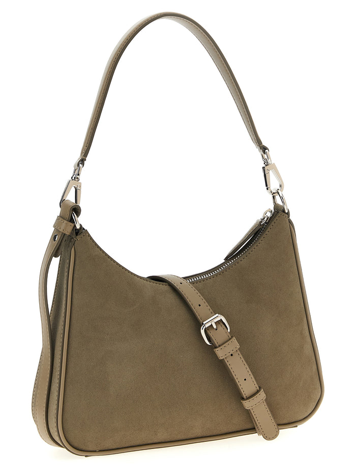 Stella McCartney 100% Polyamide shoulder bag in gray — view 2