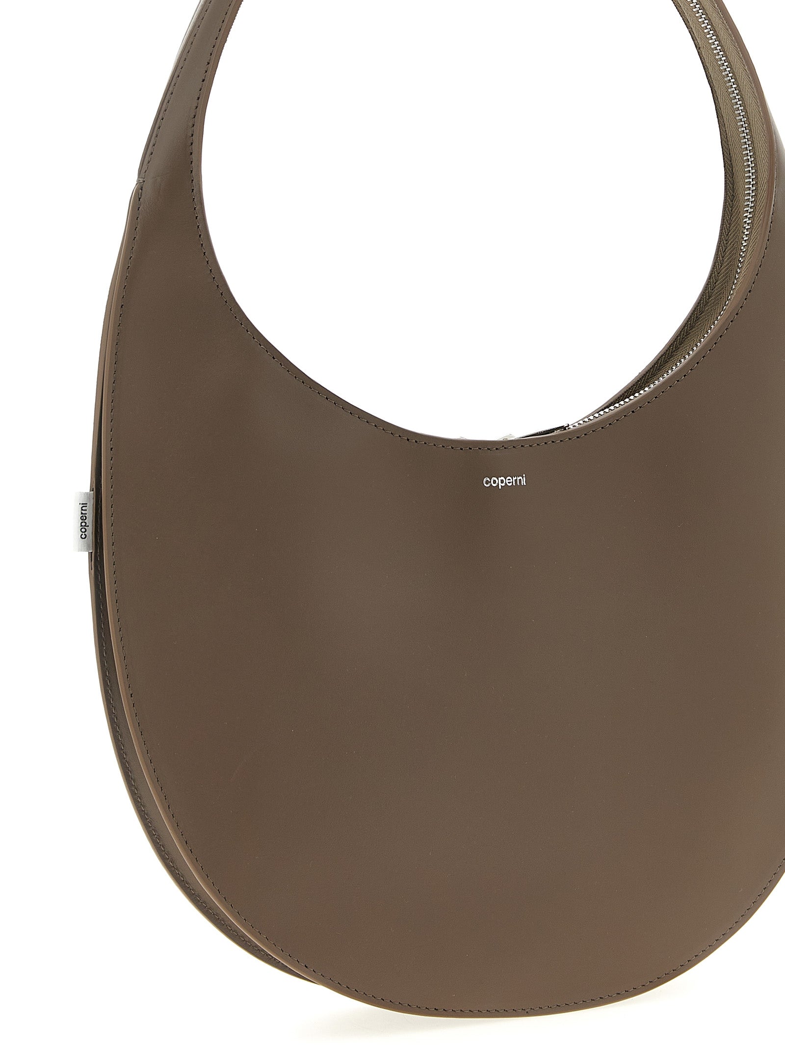 Brown Cowhide Shoulder Bag
