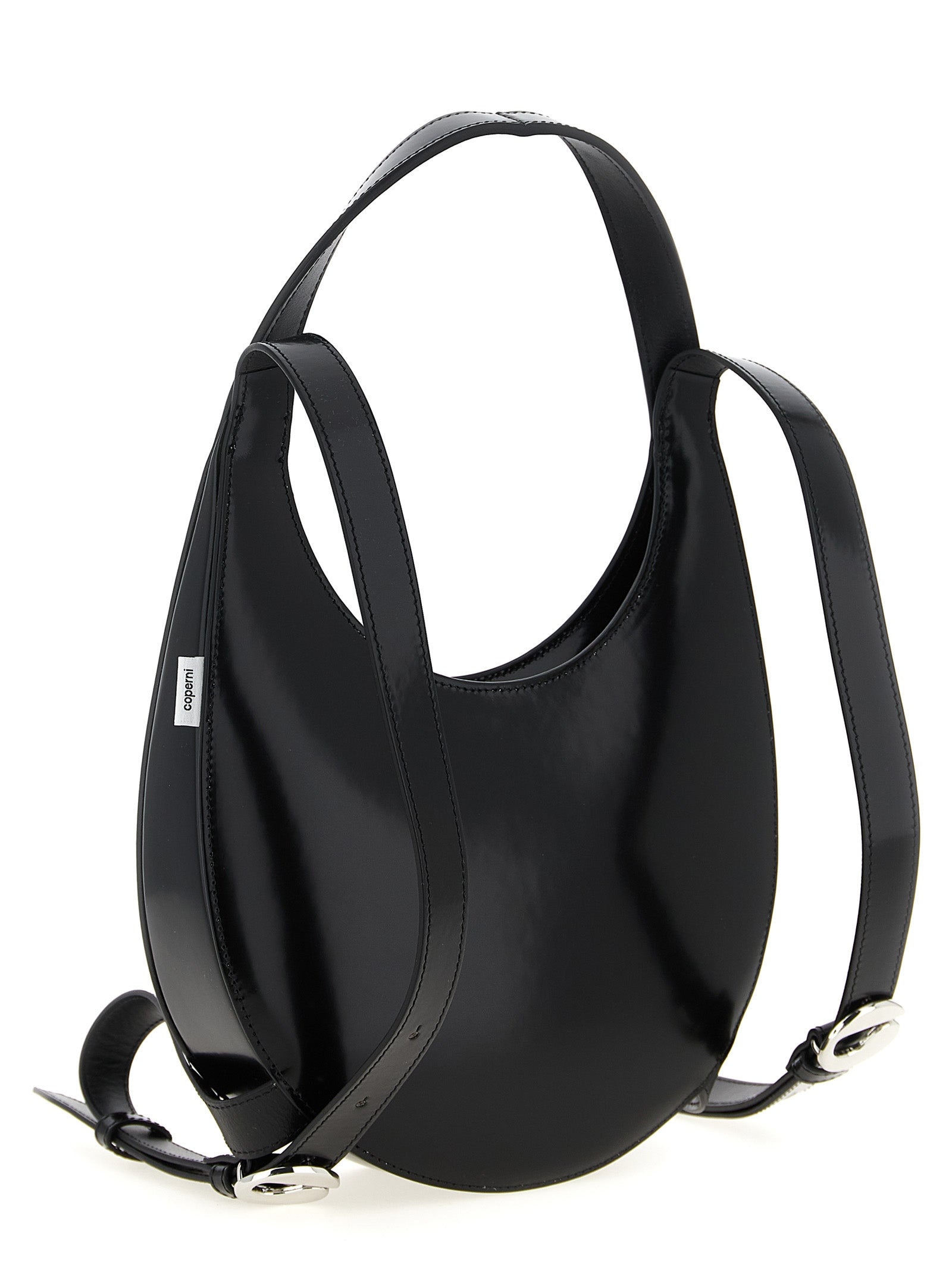 Black Cowhide Backpack