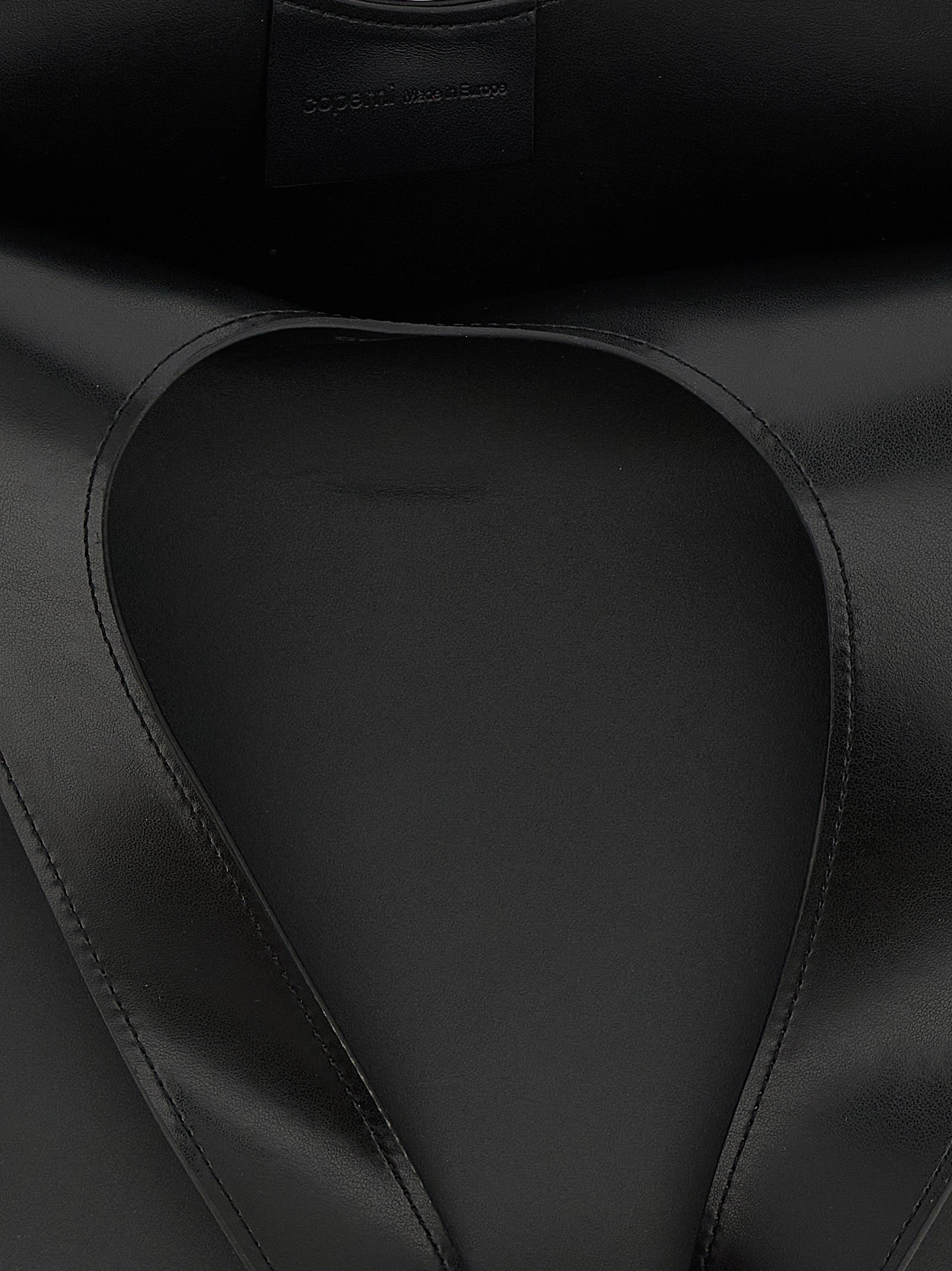 Black Cowhide Shoulder Bag