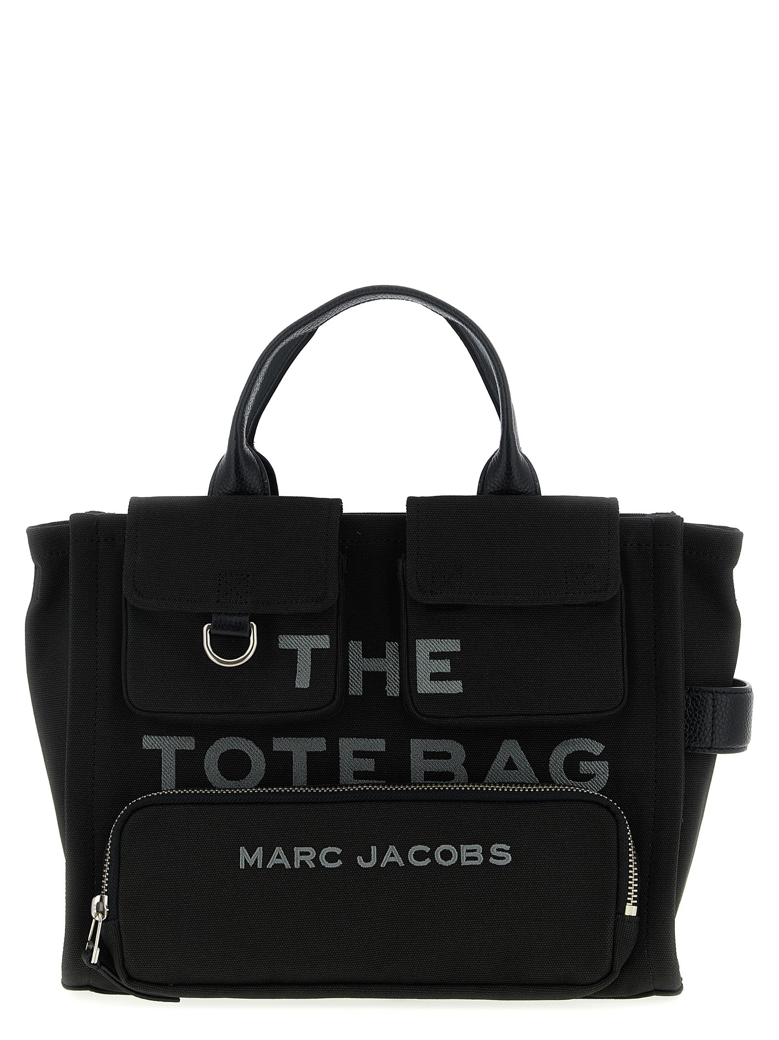 Black Cotton Handbag Bag