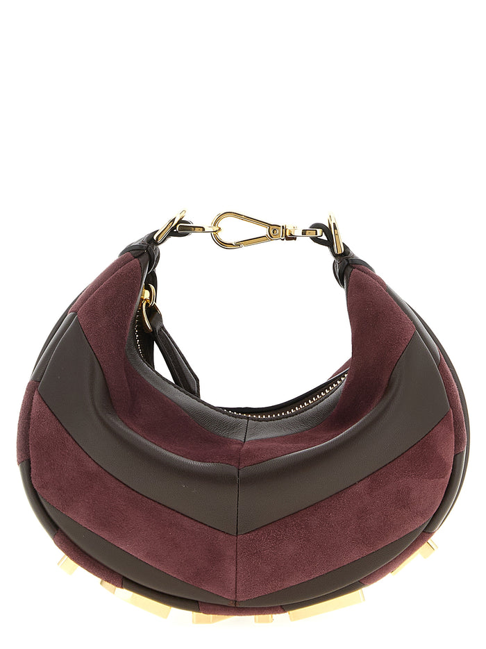 Multicolor Lamb Leather Handbag Bag