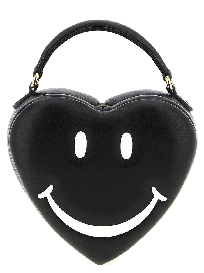 Black Polyester Handbag Bag