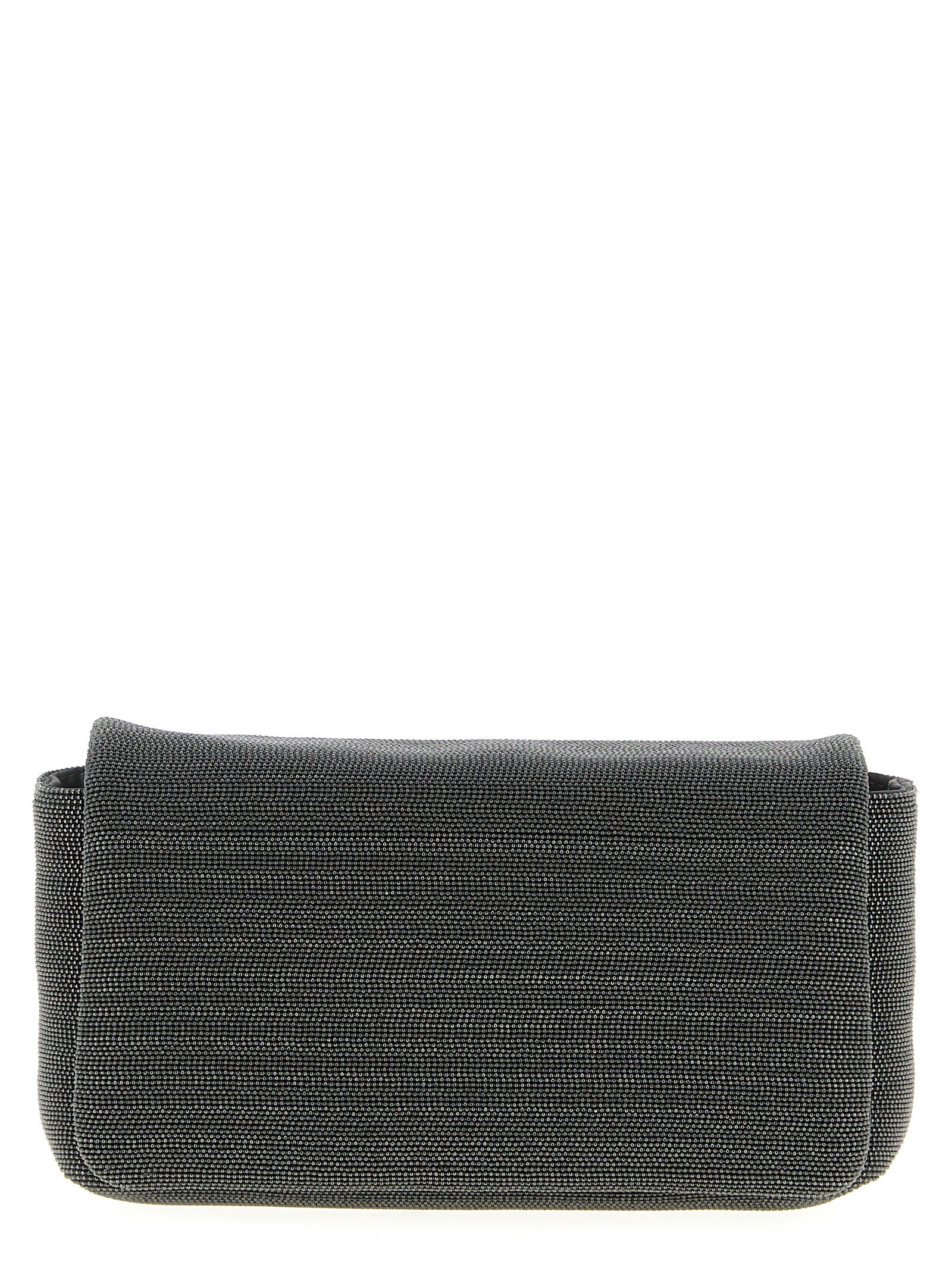 Brunello Cucinelli 100% Leather clutch in black