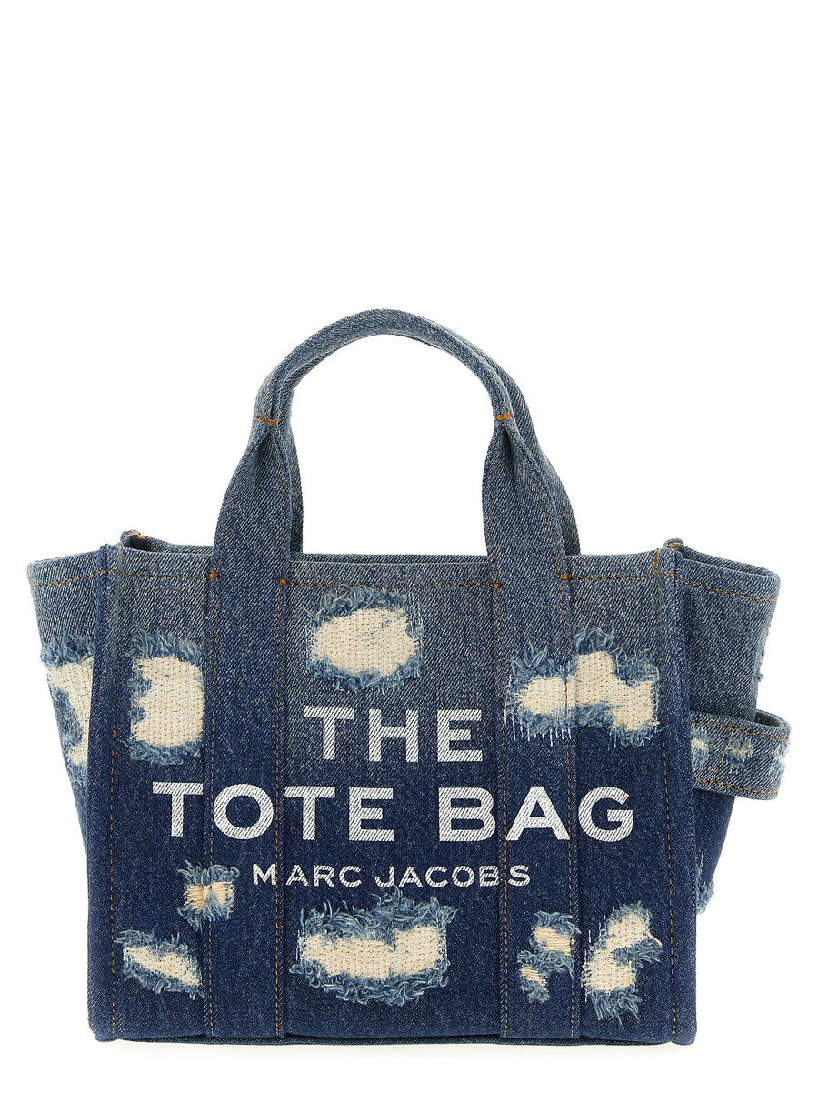 Marc Jacobs 100% cotton denim tote bag in blue
