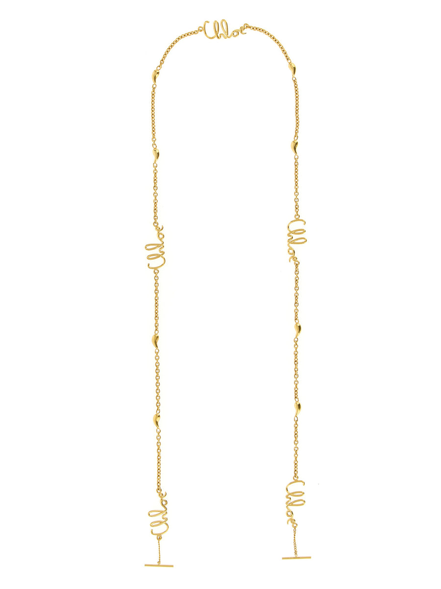 Chloé 100% Brass spectacle chain in gold