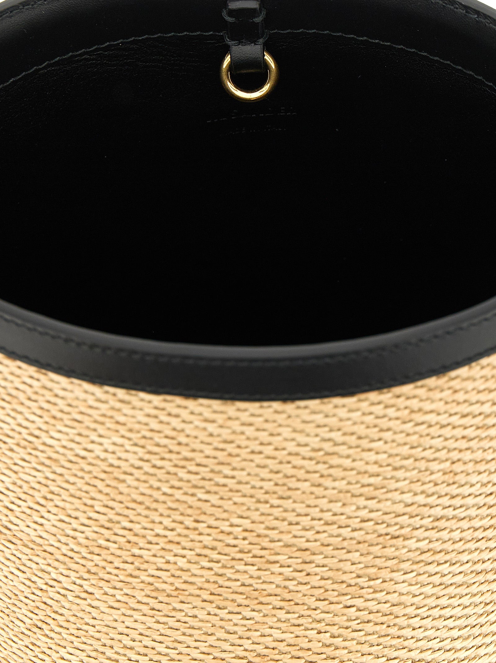 Jil Sander 54% polyamide shoulder bag in beige — view 4