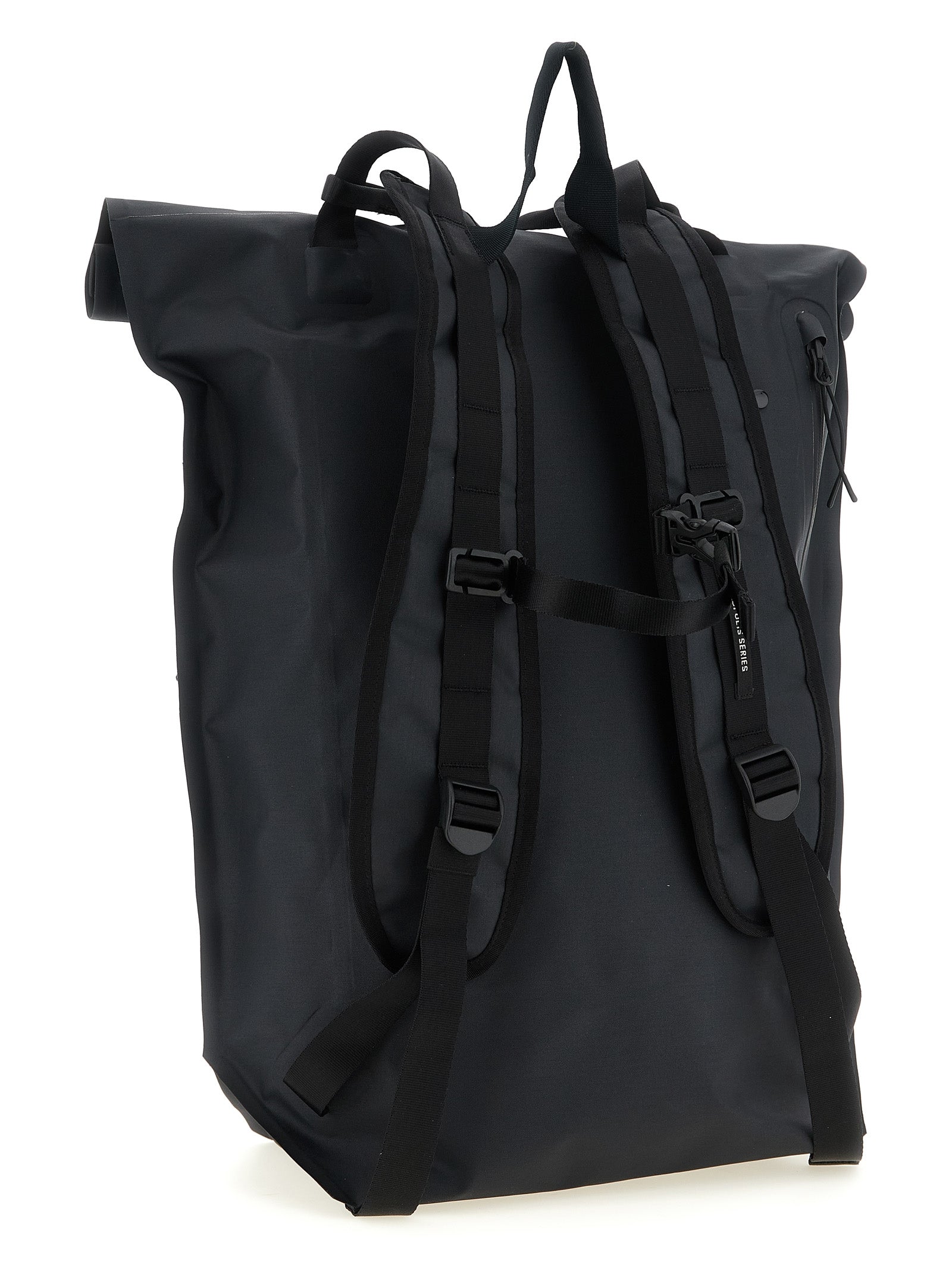 Black Polyamide Backpack