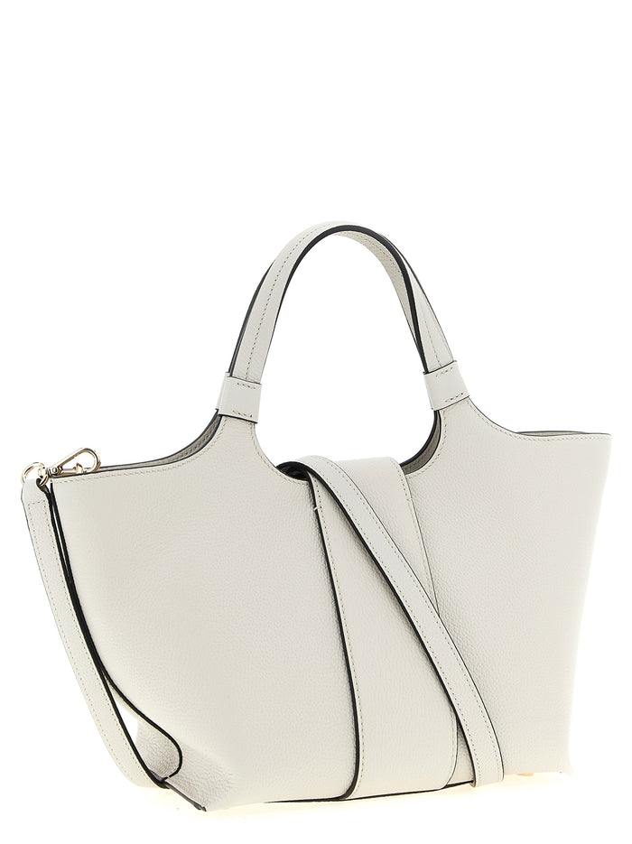 Roger Vivier 100% calfskin leather (Bos Taurus) tote bag in gray — view 2