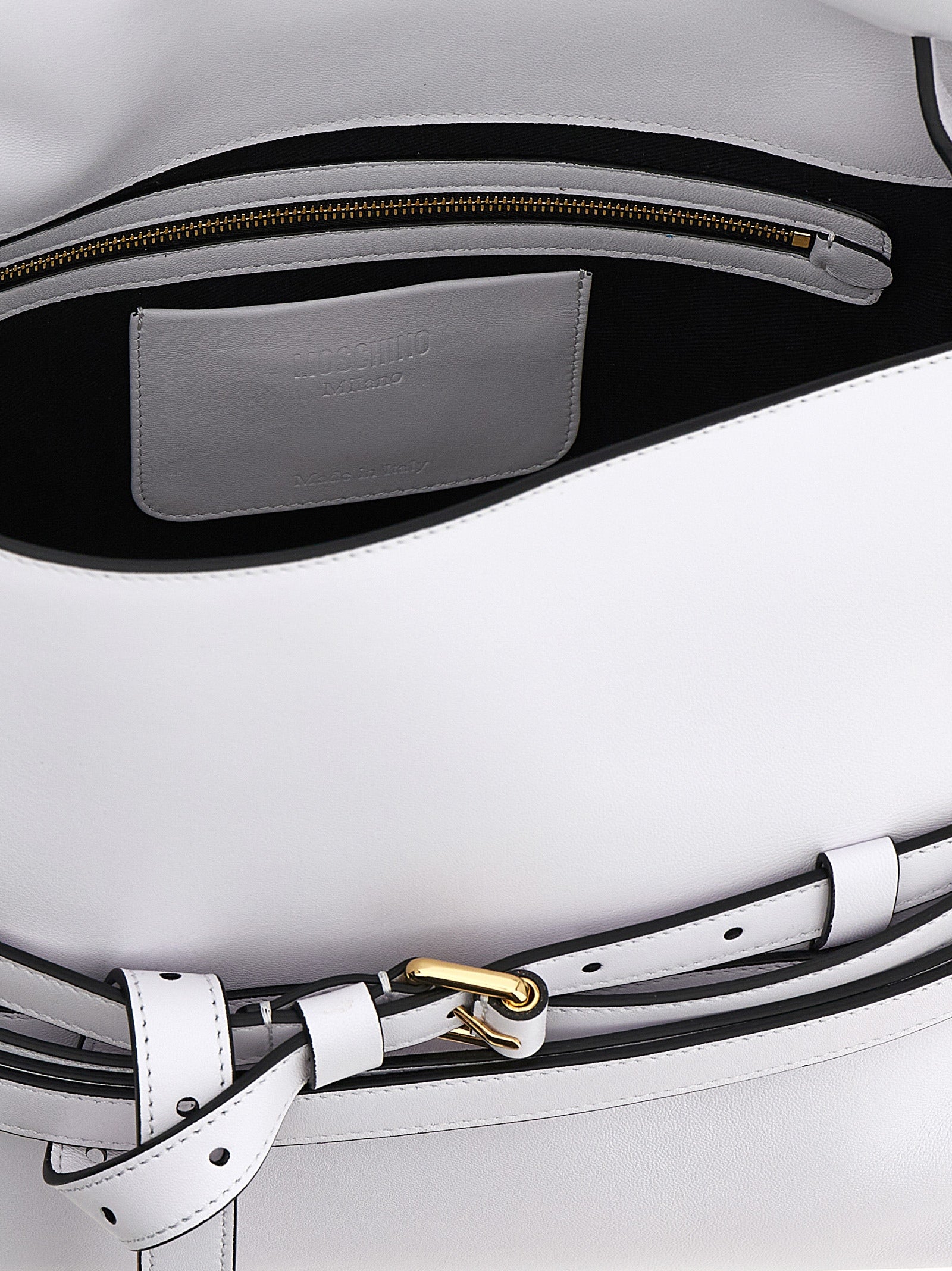 White Napa Leather - Calf Bos Taurus Shoulder Bag