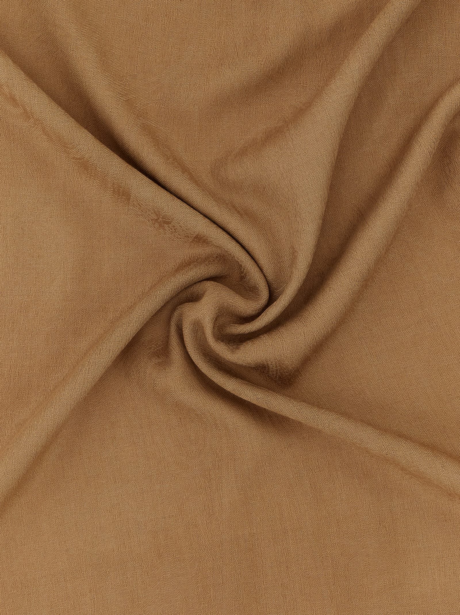 Max Mara 79% wool scarf in brown — view 3