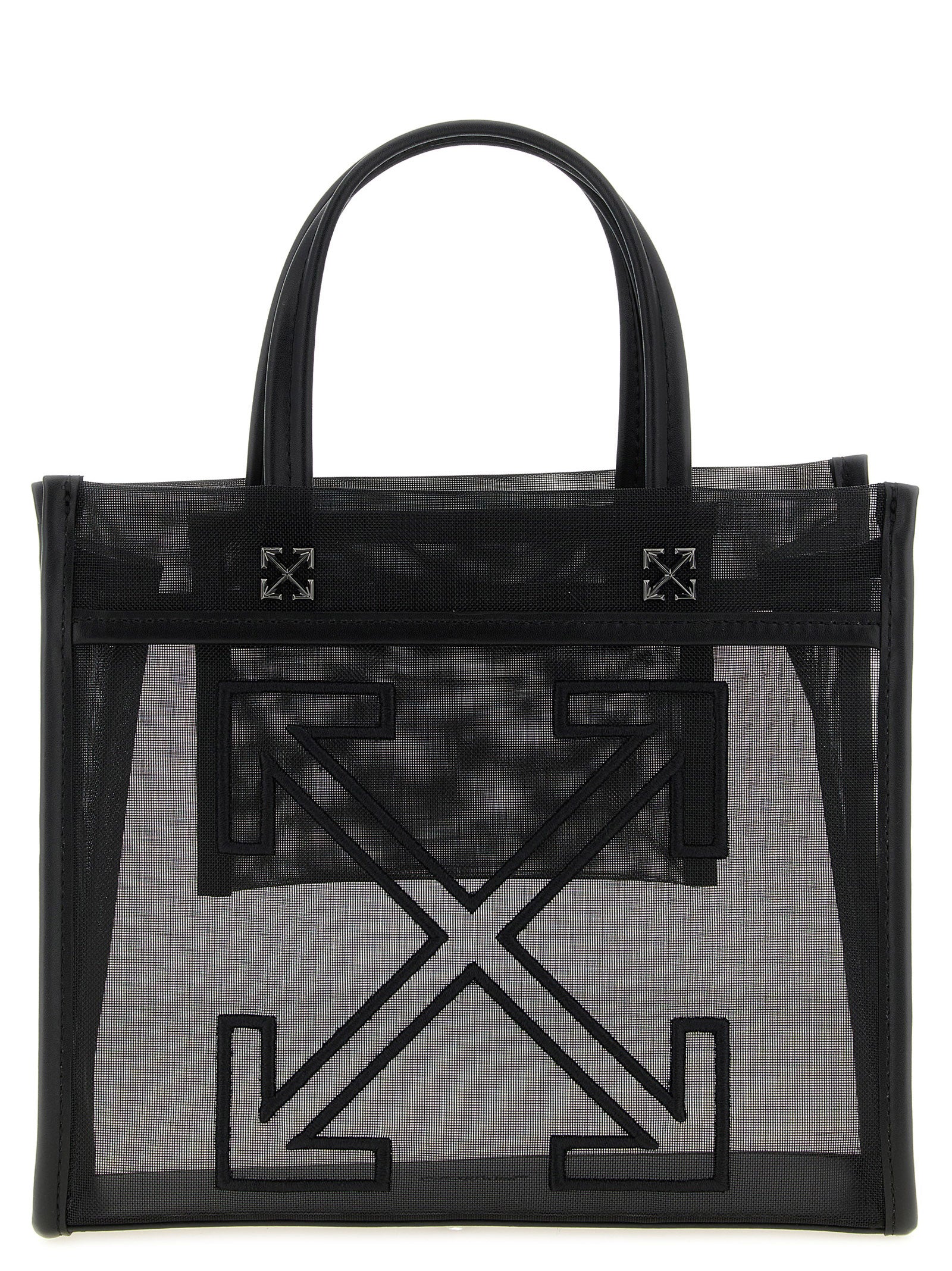 Black Polyester Tote Bag