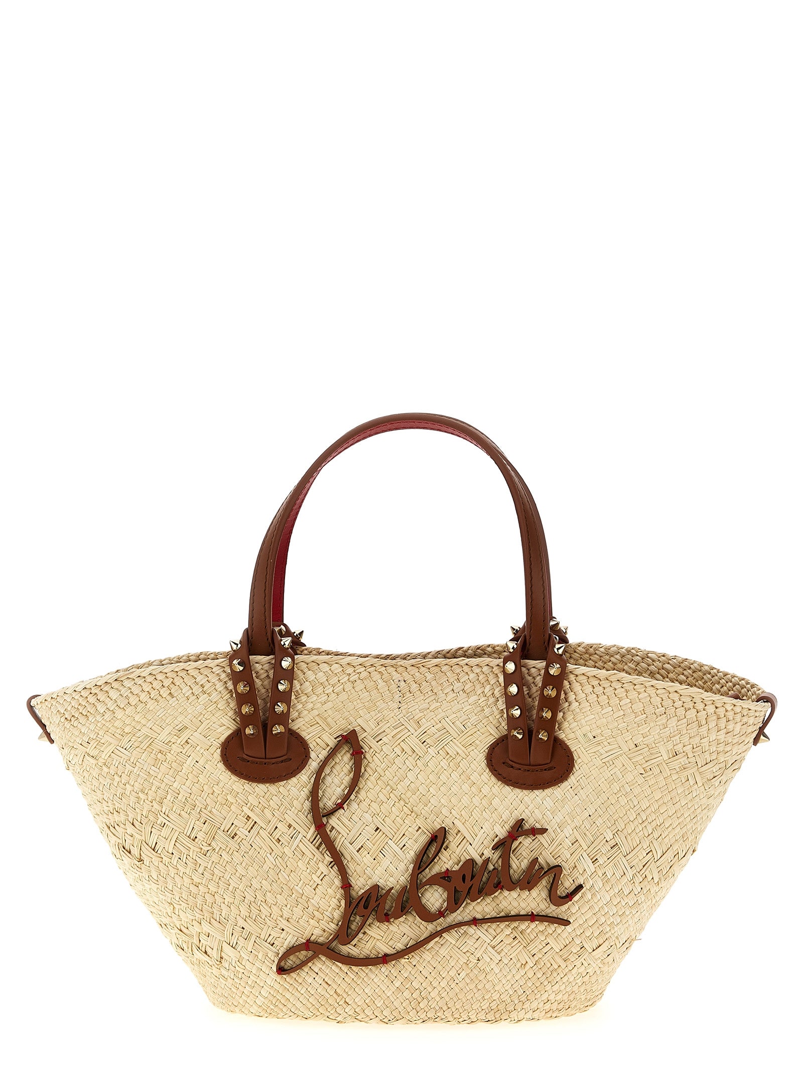 Beige Raffia Handbag Bag