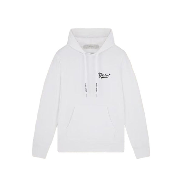 Golden Goose 100% Cotton hoodie in white