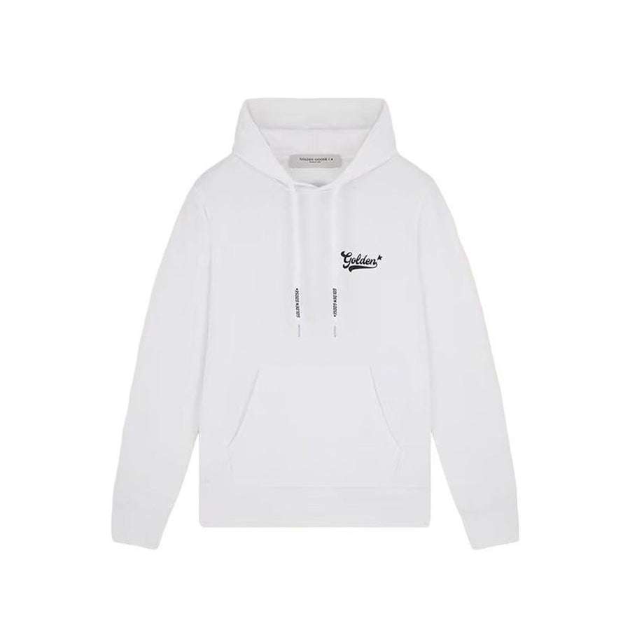 Golden Goose 100% Cotton hoodie in white