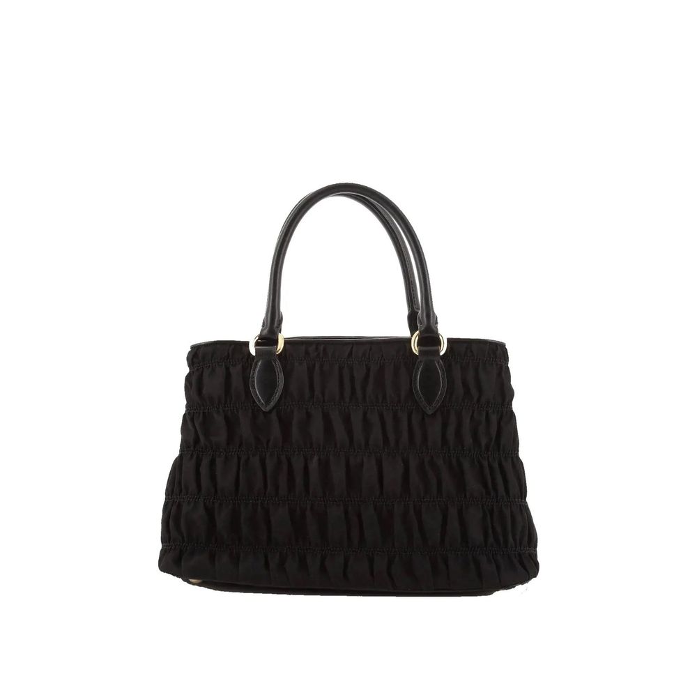 Black Nylon Handbag Bag