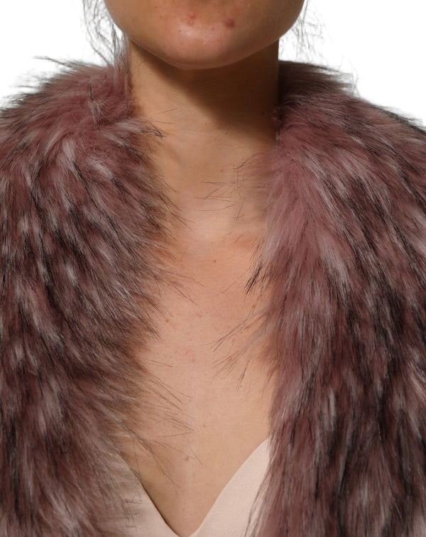 Dolce & Gabbana 85% Acrylic vest in pink