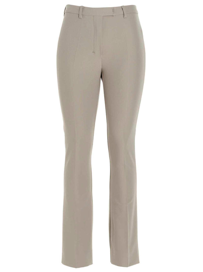 'S Max Mara 47% viscose trousers in beige