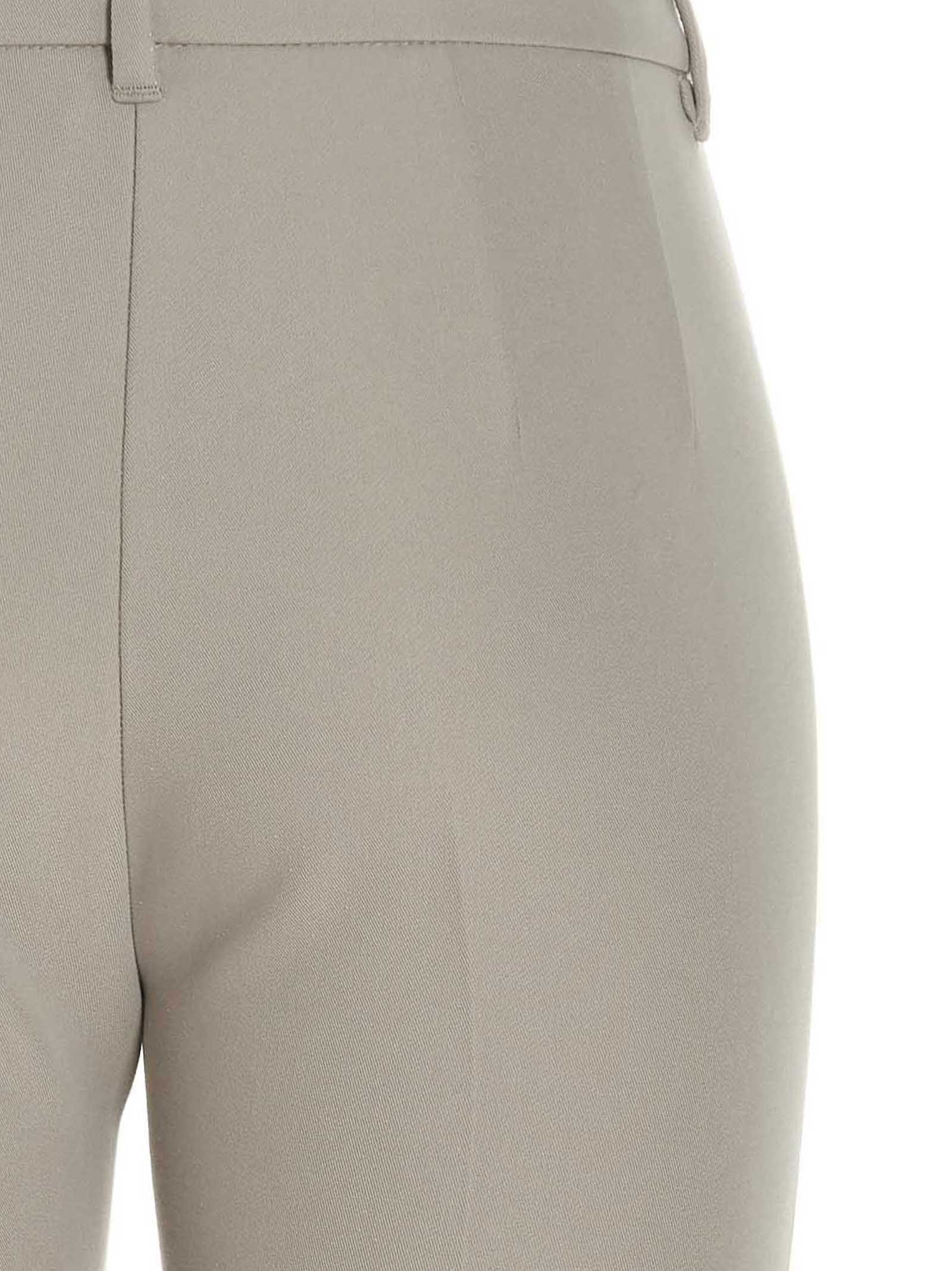 'S Max Mara 47% viscose trousers in beige — view 4