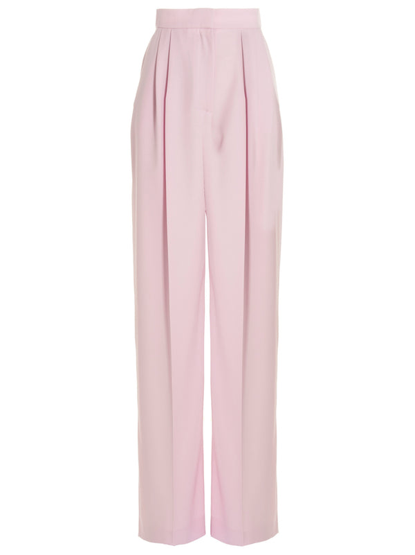 Alexander McQueen 100% Wool trousers in pink