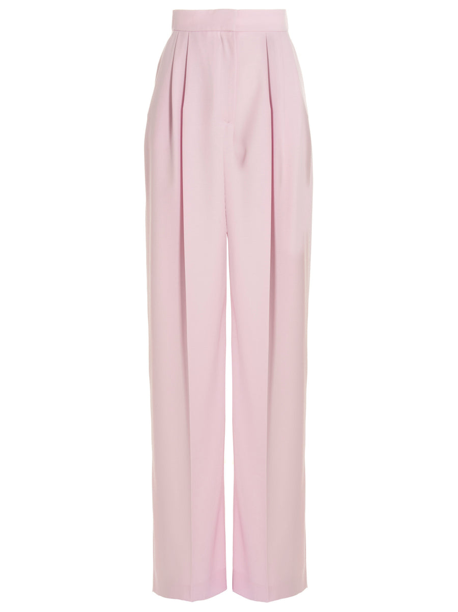 Alexander McQueen 100% Wool trousers in pink