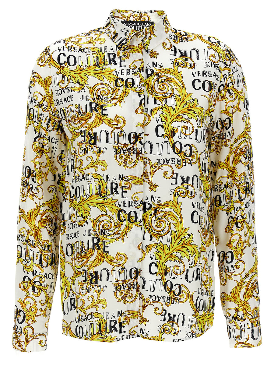 Versace Jeans 100% Viscose shirt in gold