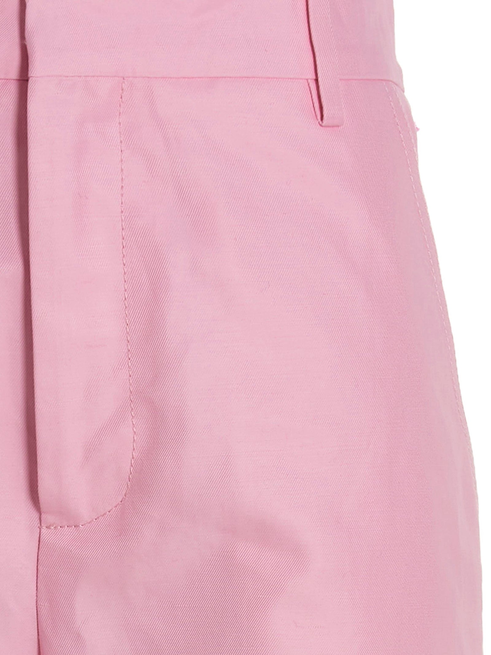 Marni 38% polyamide trousers in pink — view 3