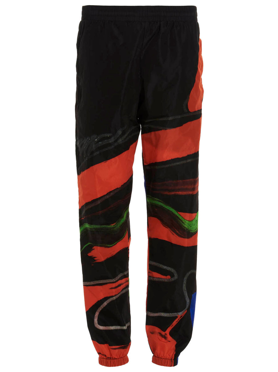 Moschino 100% Polyamide joggers in black