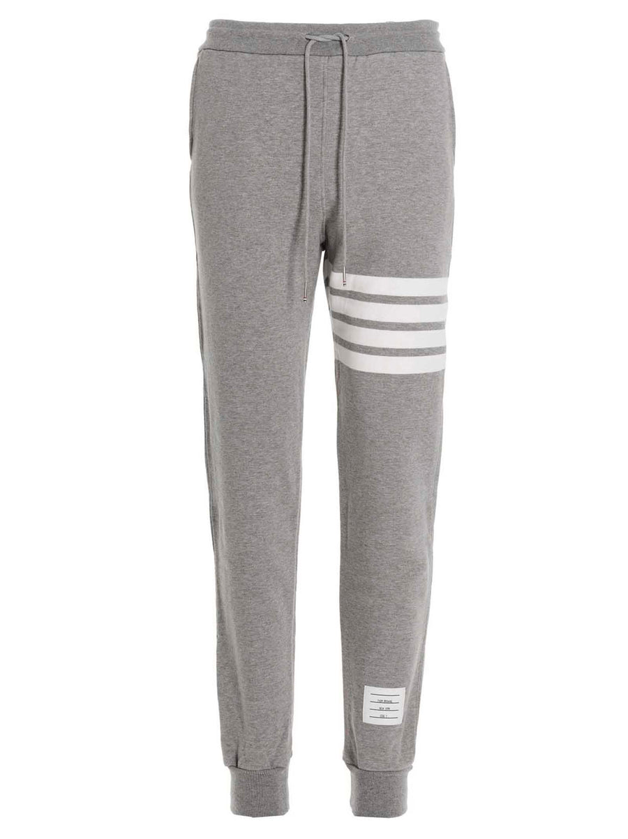 Thom Browne 100% Cotton joggers in gray