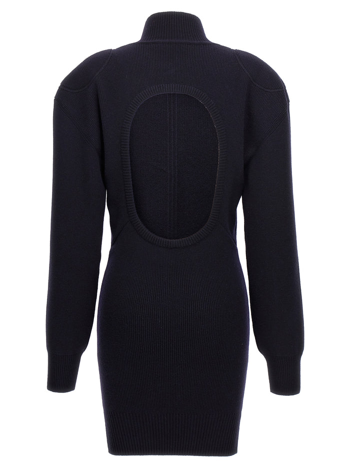 Stella McCartney 90% wool sweater in navy — view 2