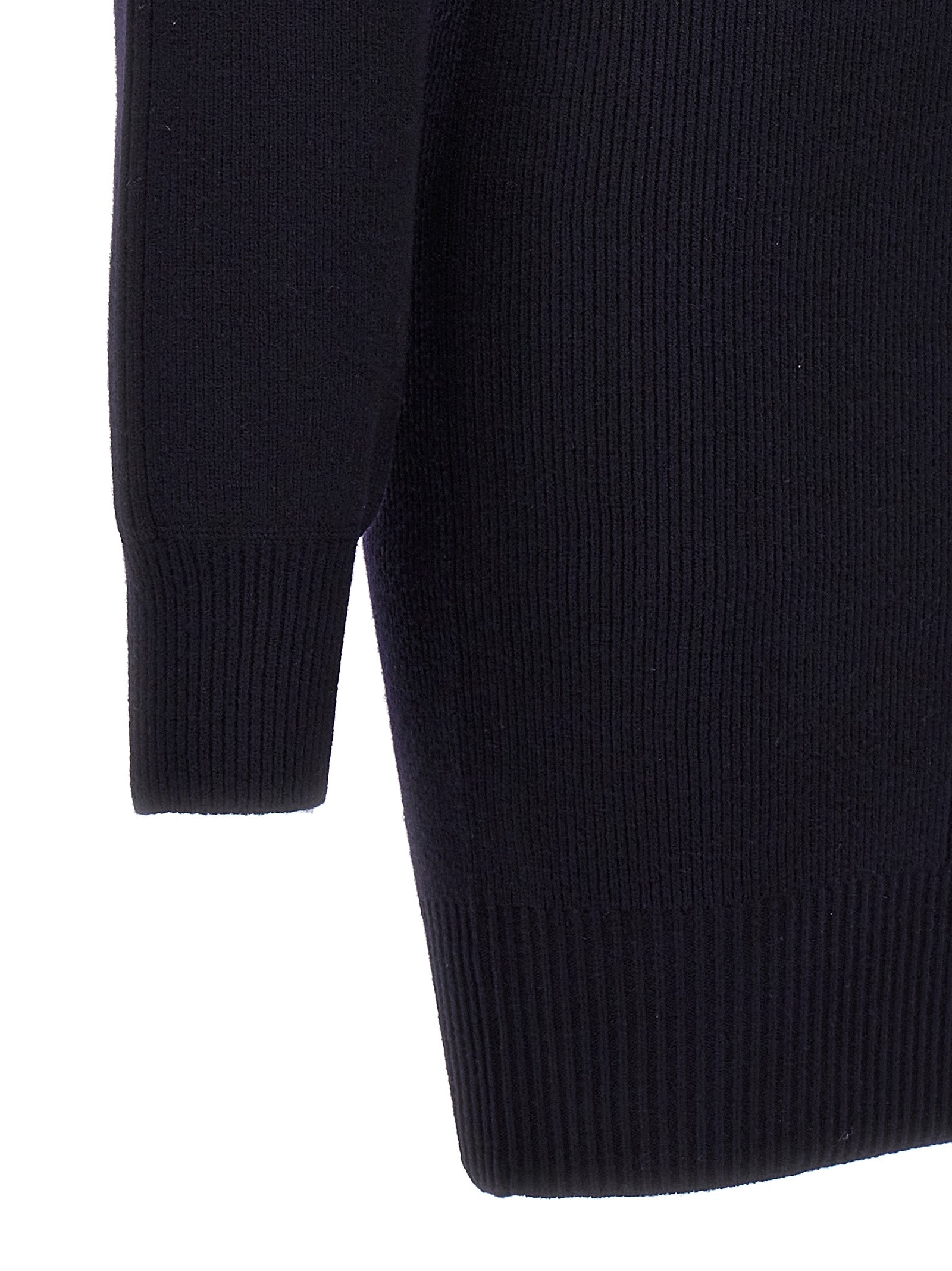 Stella McCartney 90% wool sweater in navy — view 4