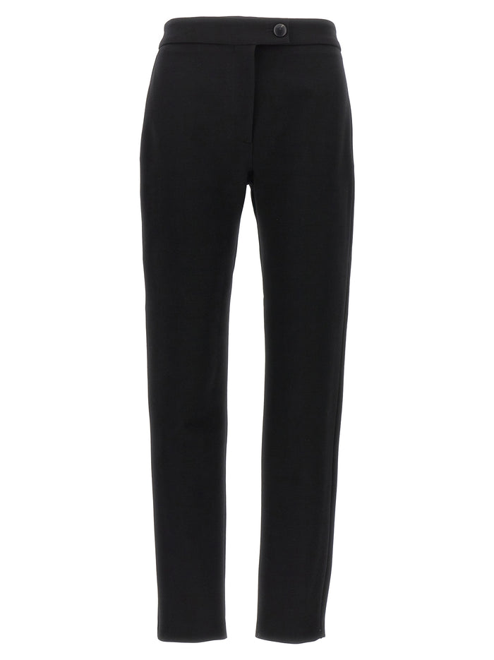 Ferragamo 69% Wool trousers in black