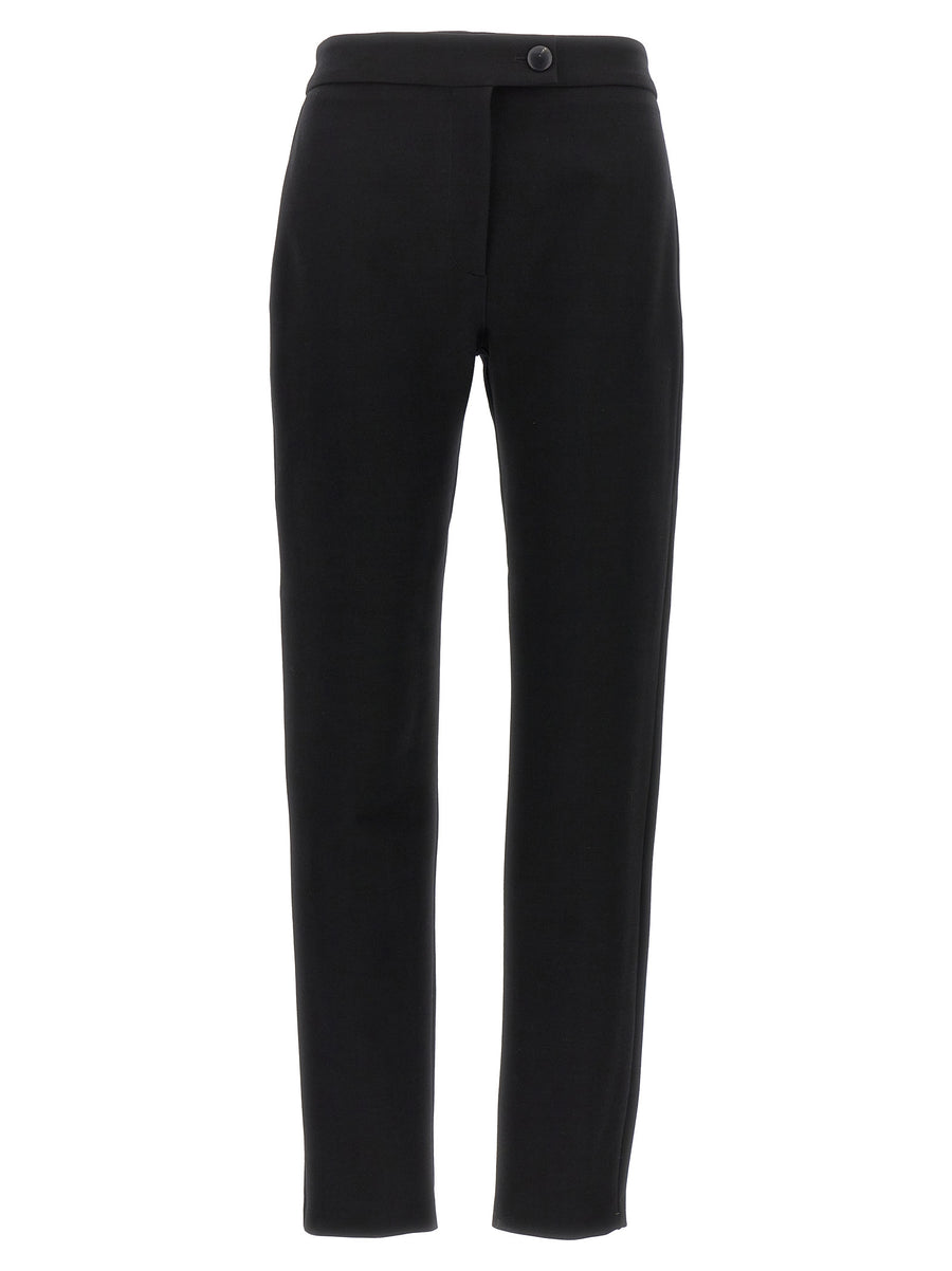 Ferragamo 69% Wool trousers in black