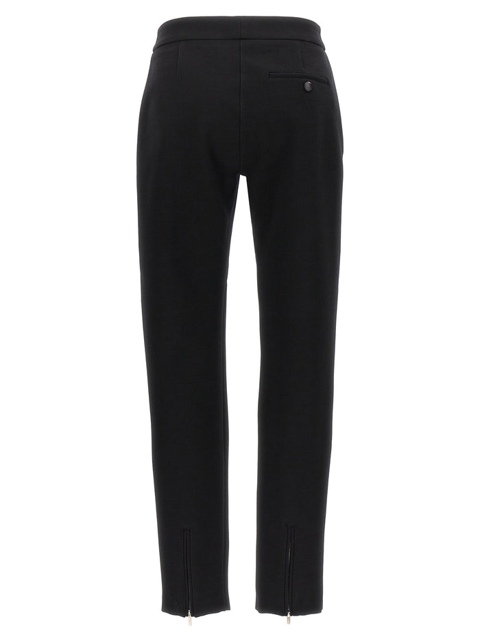 Ferragamo 69% Wool trousers in black — view 2