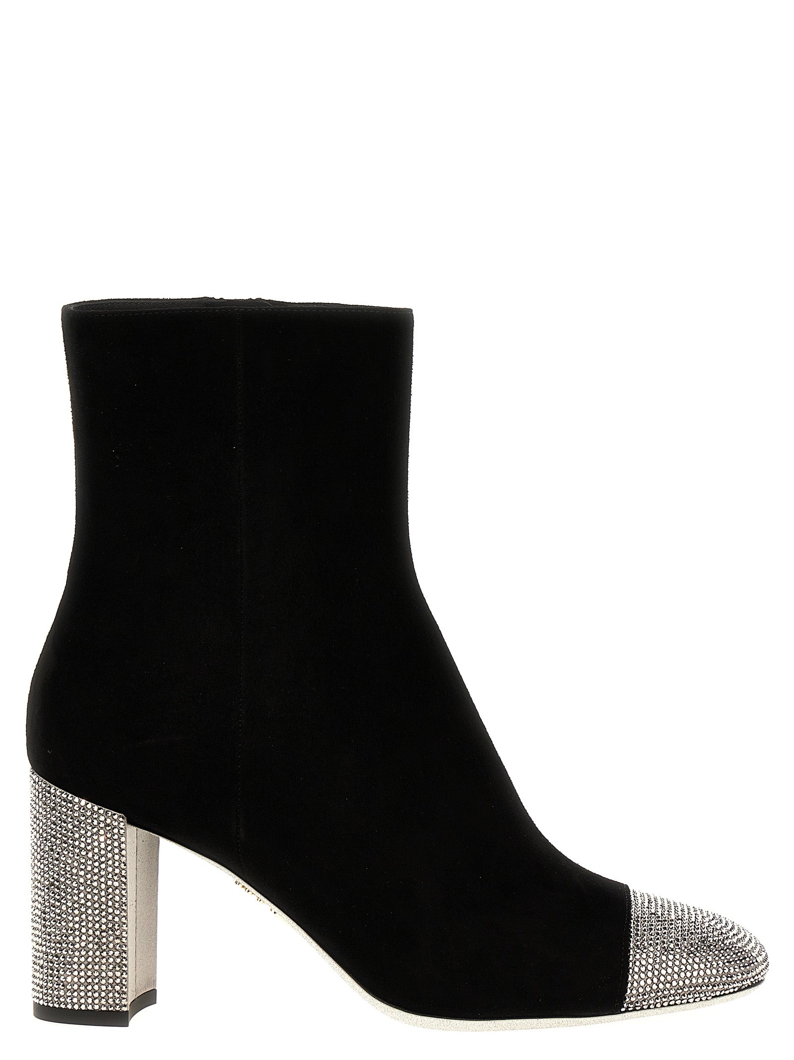 Rene Caovilla 80% Leather ankle boot in black