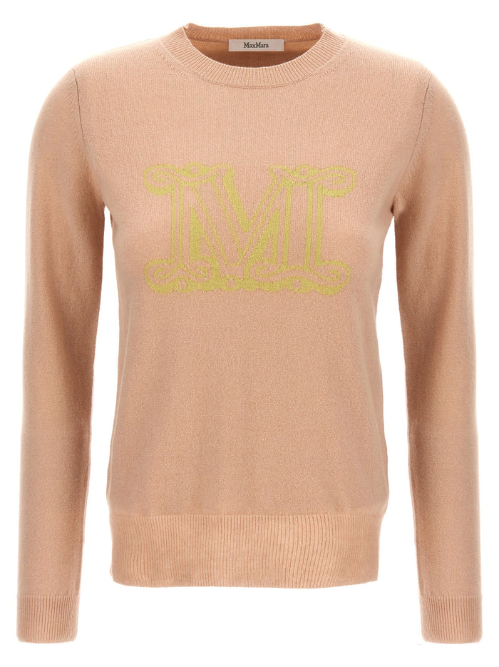 Max Mara 100% cashmere sweater in beige