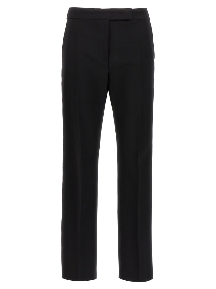Max Mara 78% Wool trousers in black