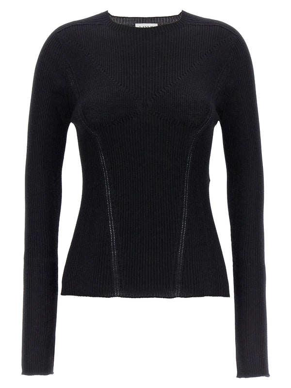 Lanvin 35% Cashmere sweater in black
