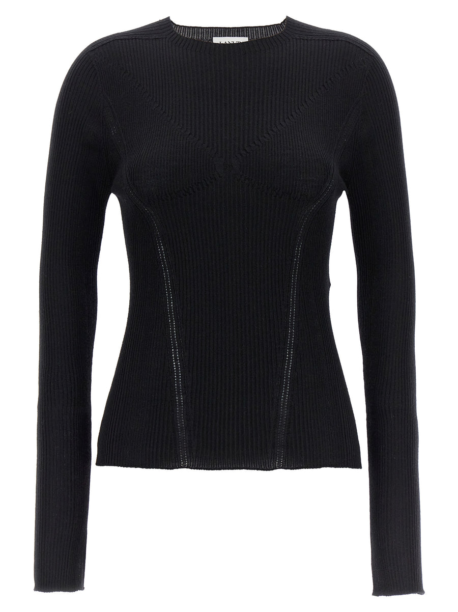 Lanvin 35% Cashmere sweater in black