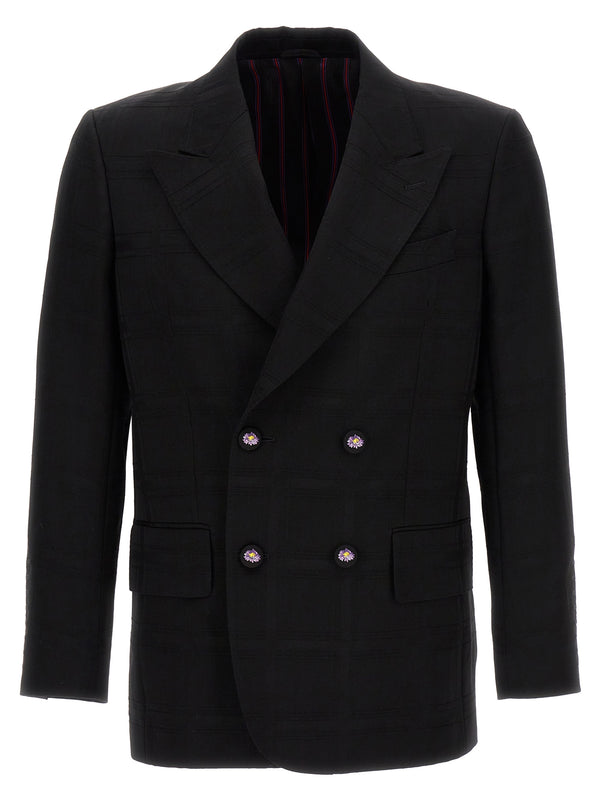 Etro 100% Virgin Wool blazer in black