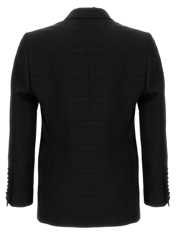 Etro 100% Virgin Wool blazer in black — view 2
