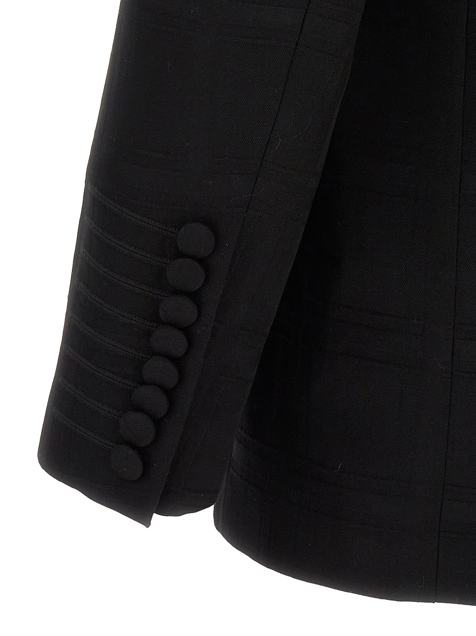 Etro 100% Virgin Wool blazer in black — view 4