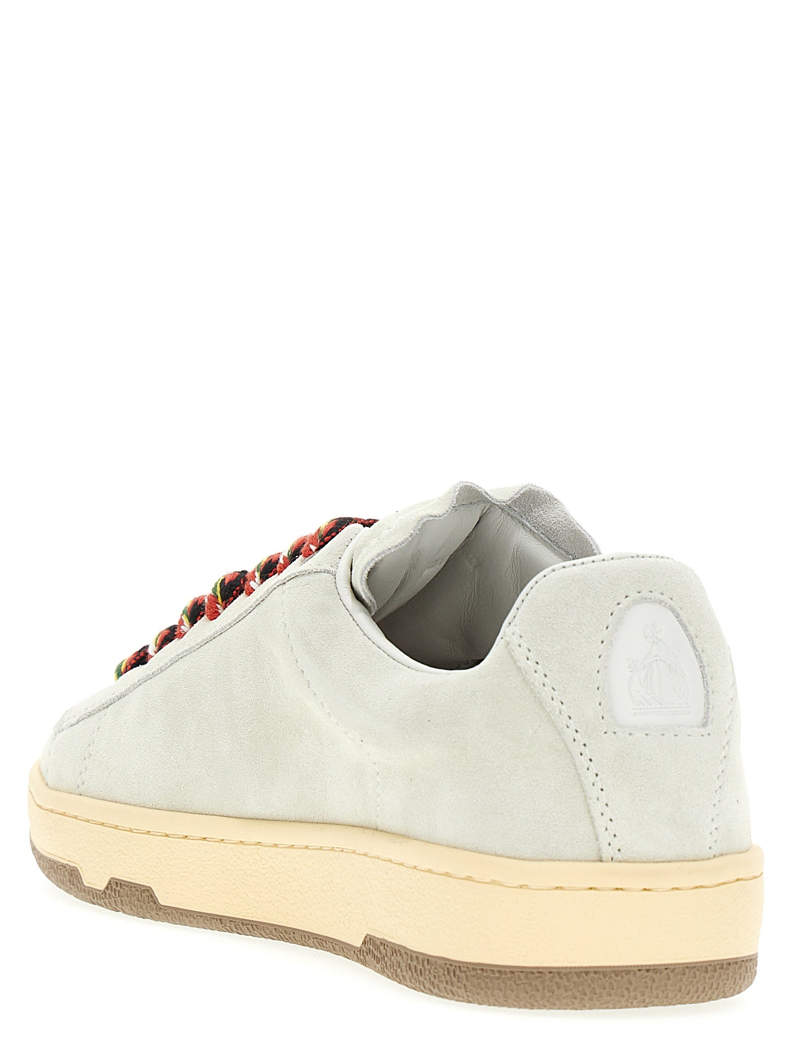 Lanvin 100% calf leather sneaker in white — view 2