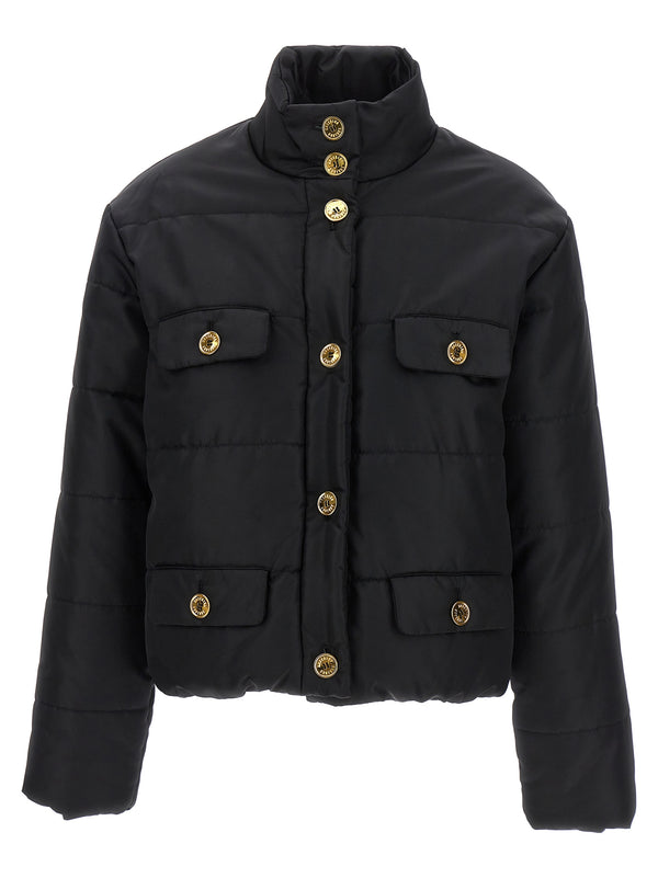 Moschino 100% polyamide down jacket in black