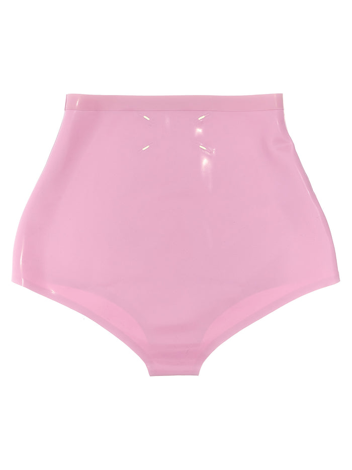 Maison Margiela 100% Latex briefs in pink — view 2