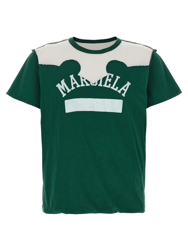 Maison Margiela 100% cotton t-shirt in green